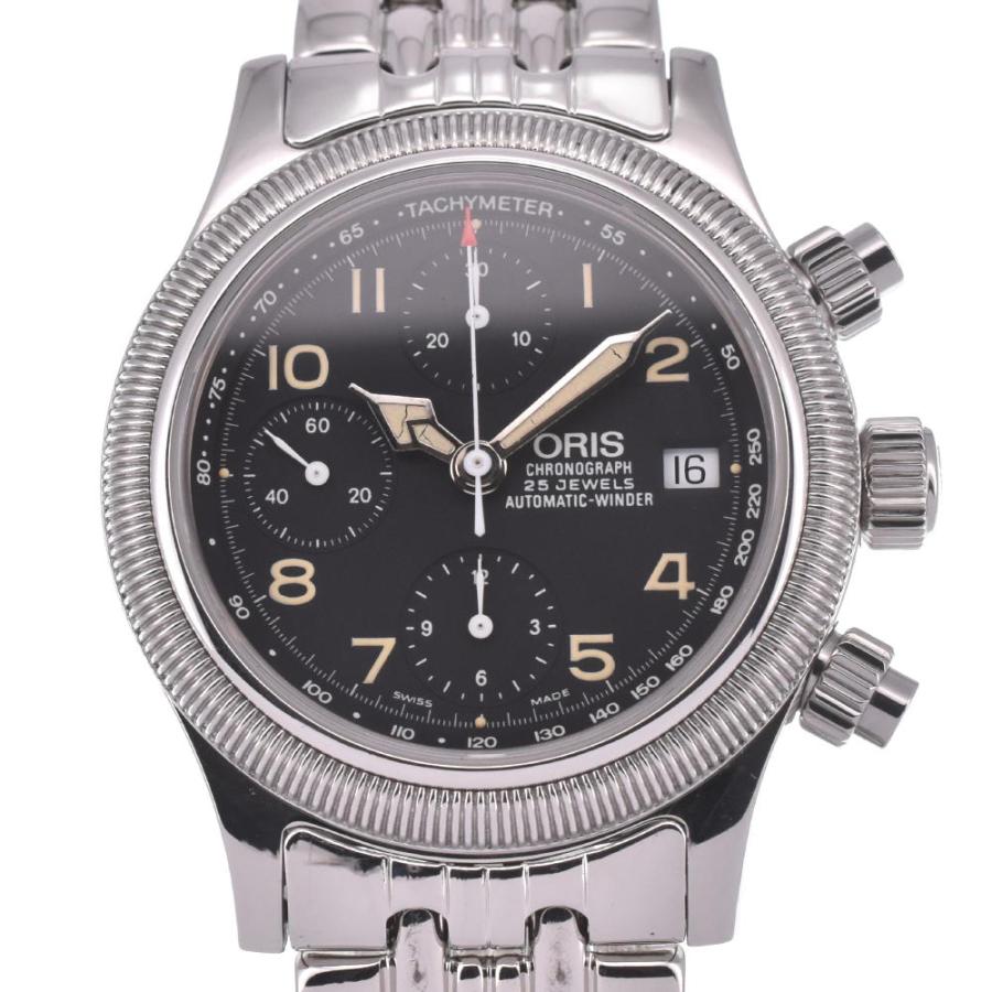 見事な創造力 ORIS △ オリス 7480 ビッククラウン デイト SS 自動巻き メンズ オリス