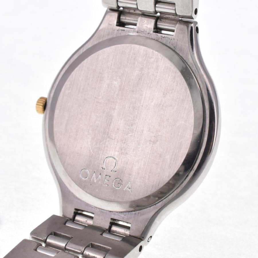 OMEGA（オメガ） △ デビル シンボル K18 ベゼル クォーツ メンズ 良品