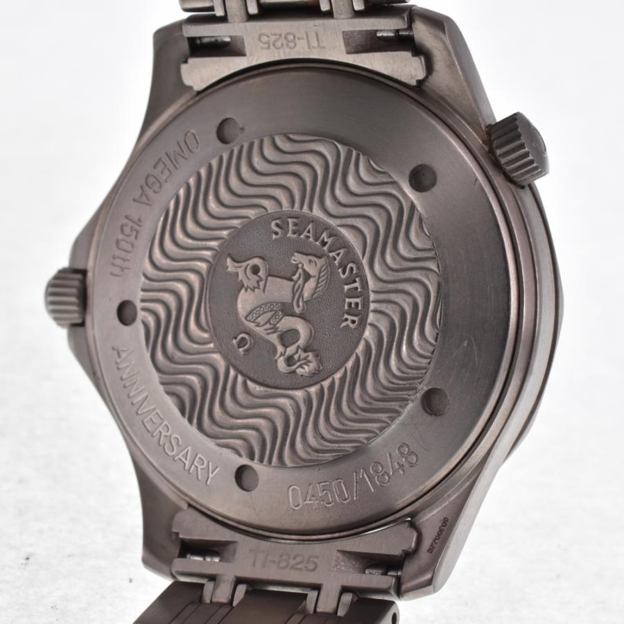 OHオメガOMEGA シーマスター300 150周年限定 2232.30チタン OMEGA（オメガ） OMEGA 2232.20 シーマスター 300M 150周年限定 チタン