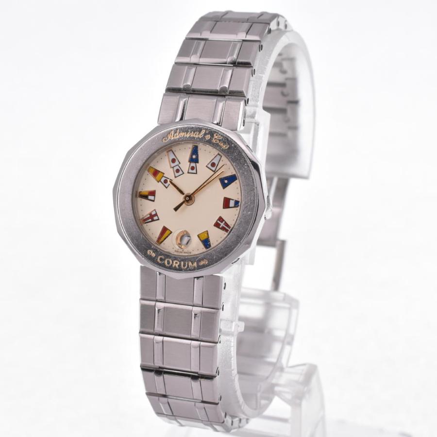 CORUM コルム 39.610.20 V-50 アドミラルズカップ デイト クォーツ 
