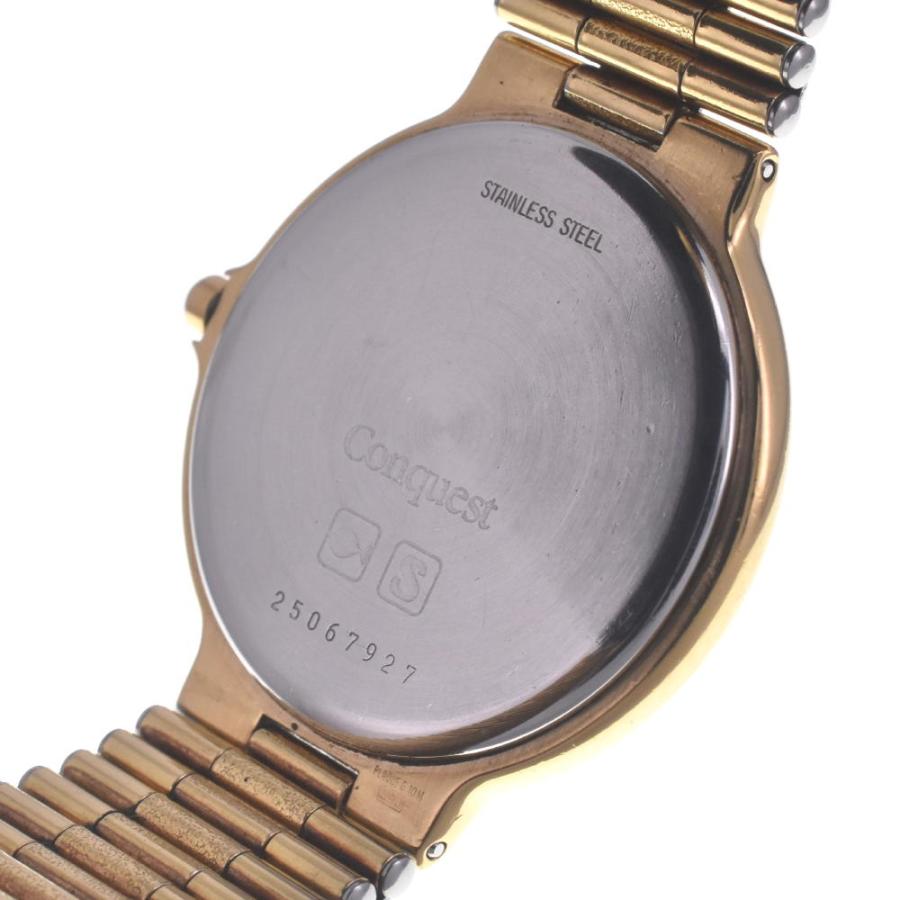 LONGINES コンクエスト デイト クォーツ メンズ コンビ　稼働品 LONGINES（ロンジン） △ コンクエスト デイト GP クォーツ メンズ H