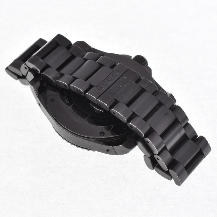 GUCCI（グッチ） GUCCI 136.2/YA136213 ダイブ クォーツ メンズ 良品