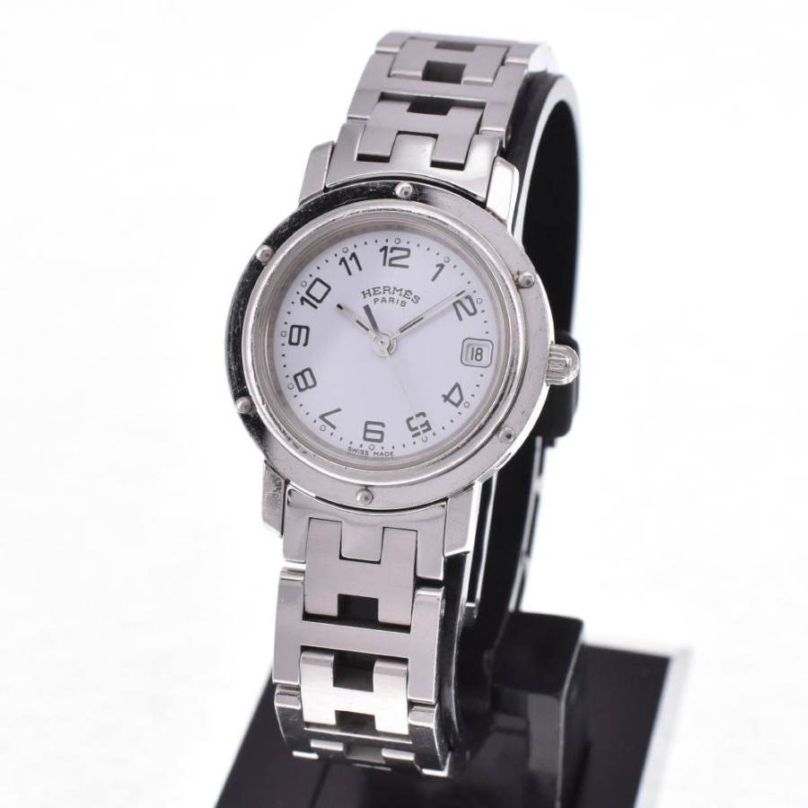 ◆エルメス◆クリッパー◆レディース◆約１２ｍｍ幅◆CL4.210◆ エルメス(HERMES)エルメス クリッパー 腕時計 時計 レディース
