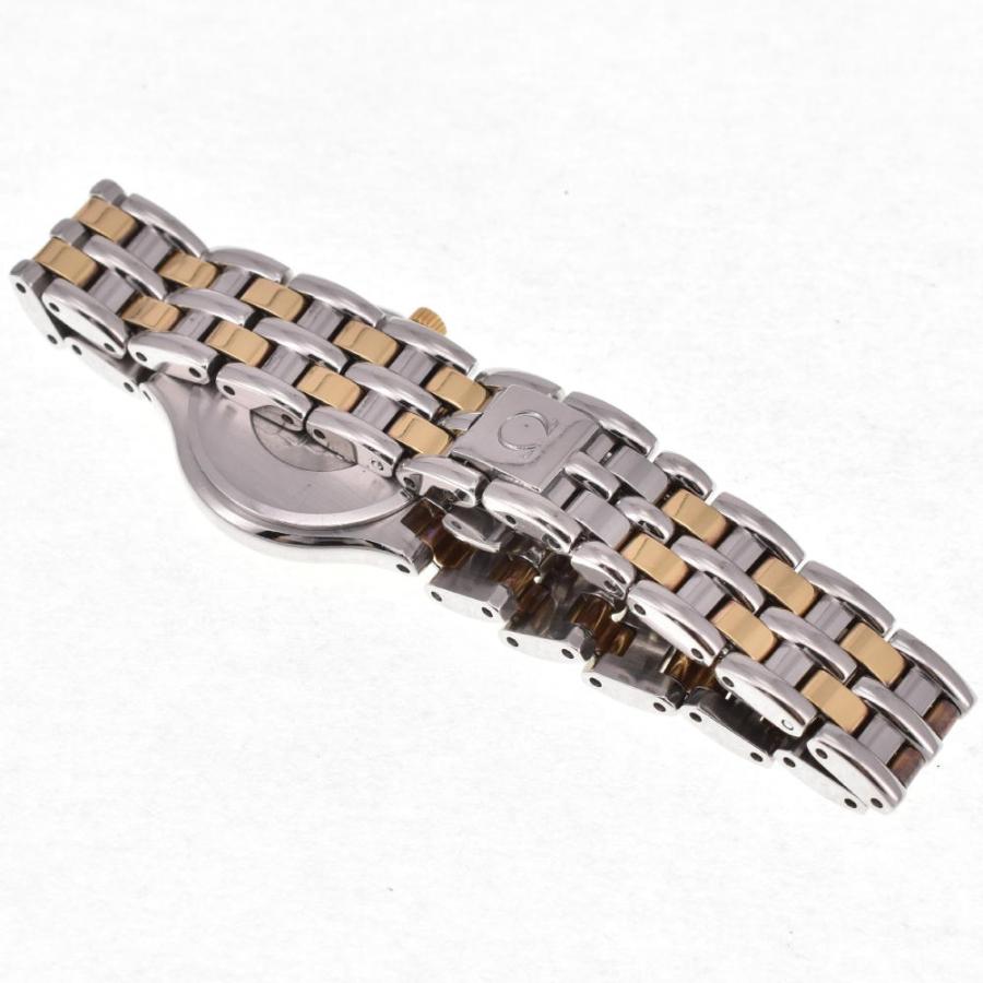 OMEGA（オメガ） デビル シンボル SS/K18YG クォーツ レディース 良品