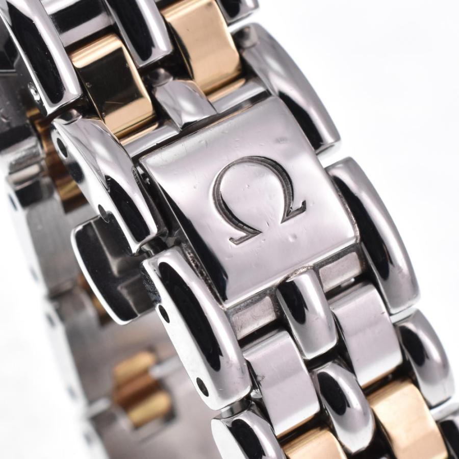 OMEGA（オメガ） デビル シンボル SS/K18YG クォーツ レディース 良品