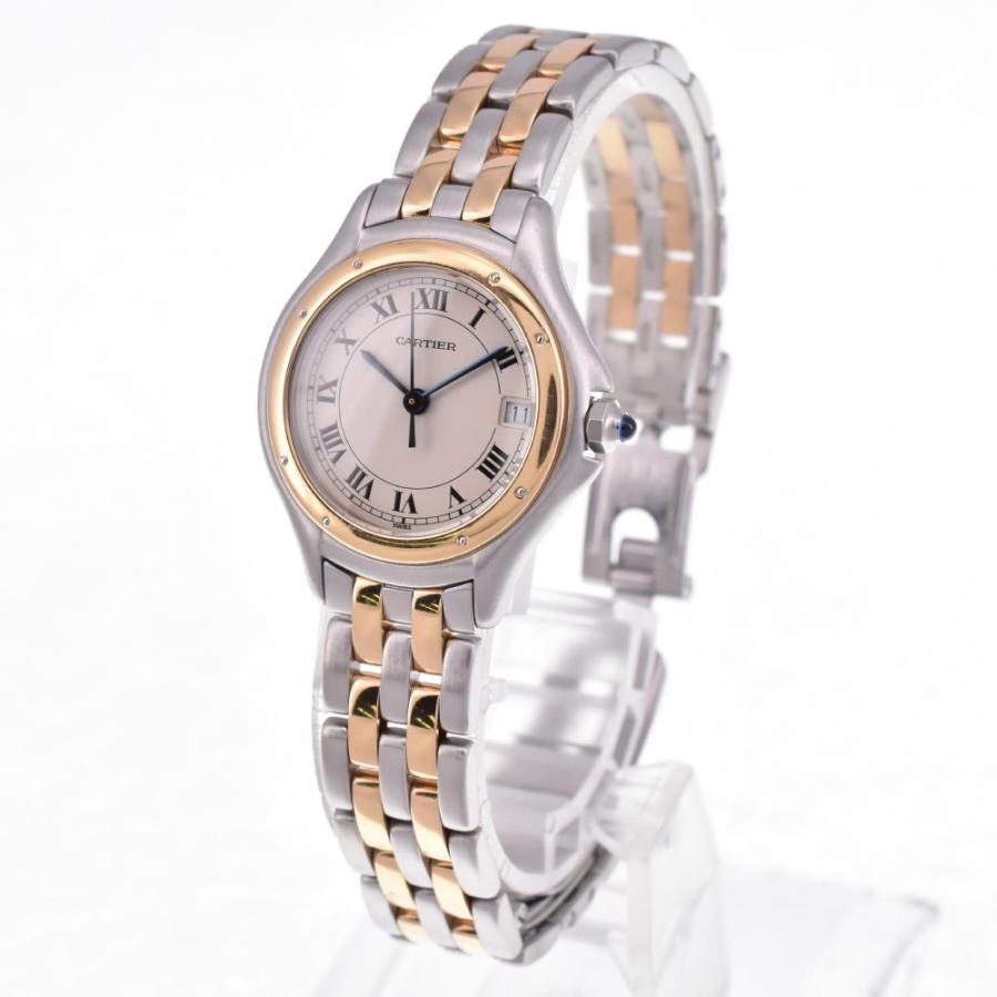 くー Cartier 【CARTIER】カルティエ パンテールクーガー 187906