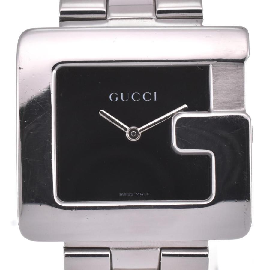 GUCCI グッチ 3600M ステンレス ブラック 文字盤 クォーツ メンズ K
