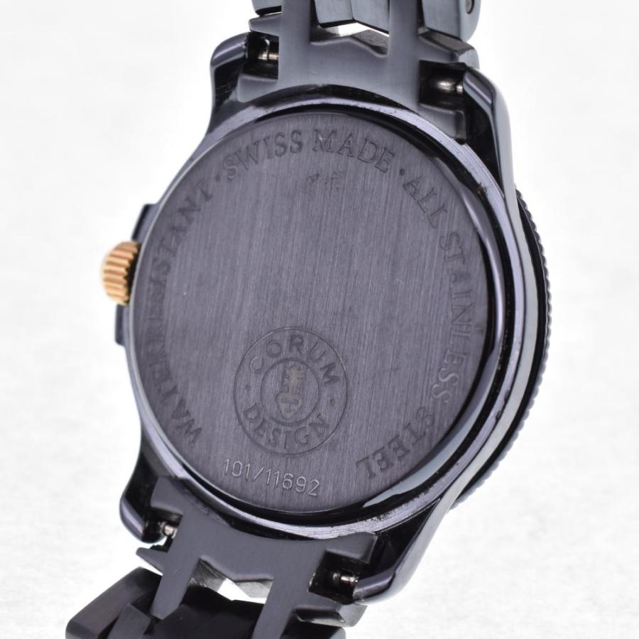 CORUM（コルム） メモタイム デイト クォーツ レディース 美品 内箱 