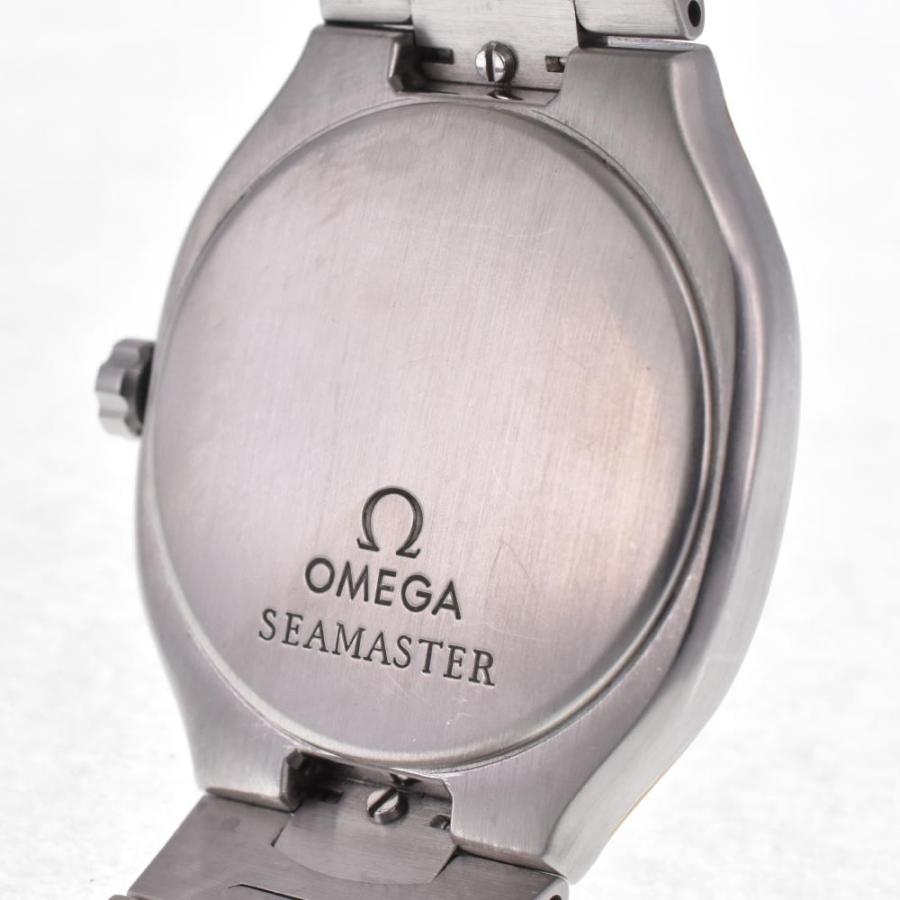 OMEGA（オメガ） シーマスター ポラリス デイデイト SS/K18 クォーツ