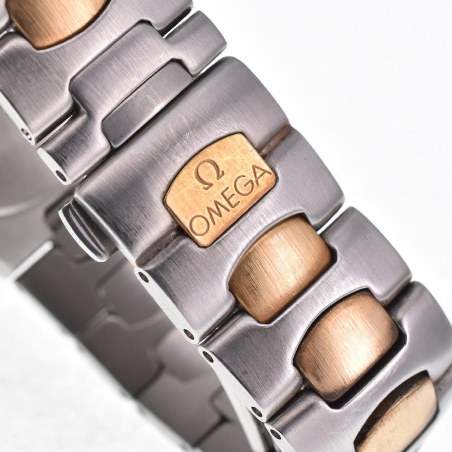 OMEGA（オメガ） シーマスター ポラリス デイデイト SS/K18 クォーツ