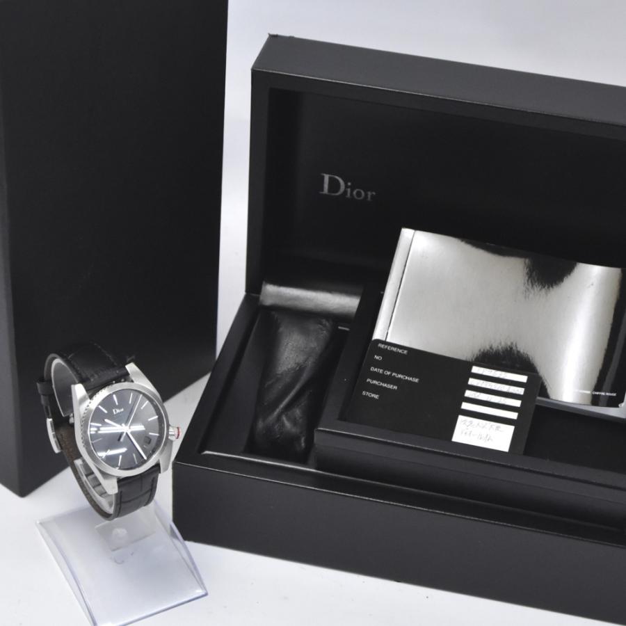 ディオール Dior CD084510M001 シフルルージュ 自動巻き メンズ 良品 