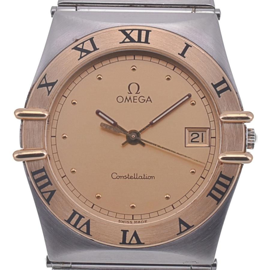 OMEGA（オメガ） コンステレーション デイト YGフラットベゼル