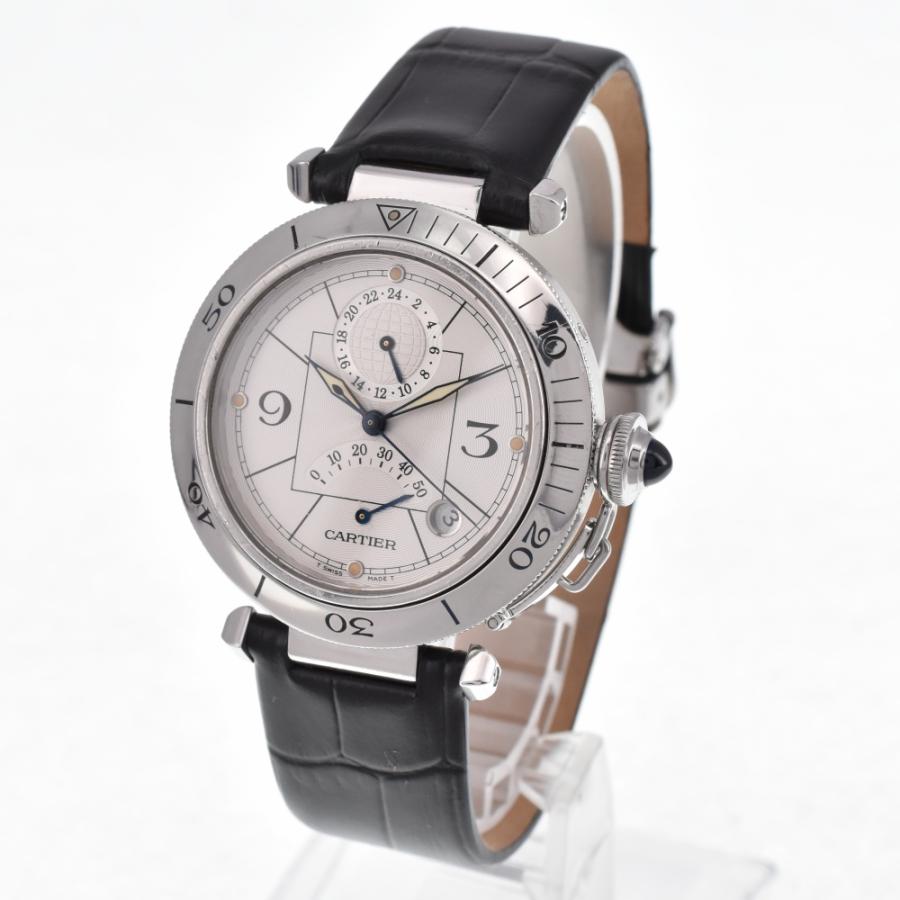 Cartier（カルティエ） CARTIER 2388 パシャ GMT パワーリザーブ 自動