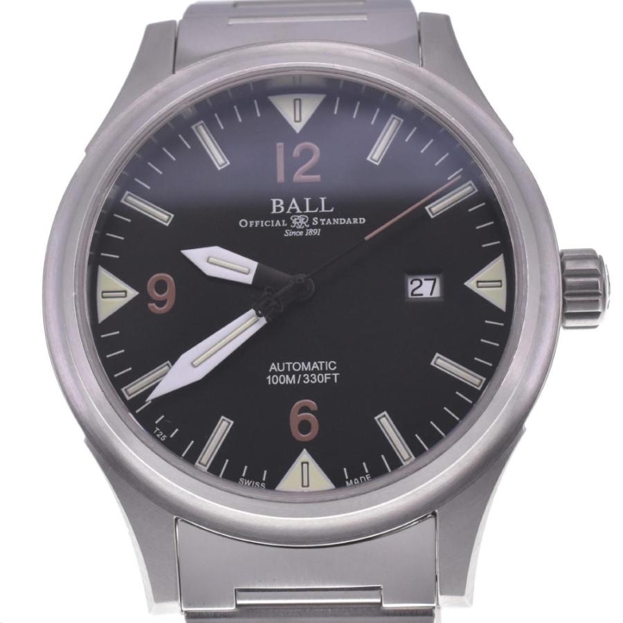 美品 ボールウォッチ BALLWATCH NM2090C ストークマンII △ ボールウォッチ BALLWATCH NM2090C-SJ-BKBR ストークマンII 自動