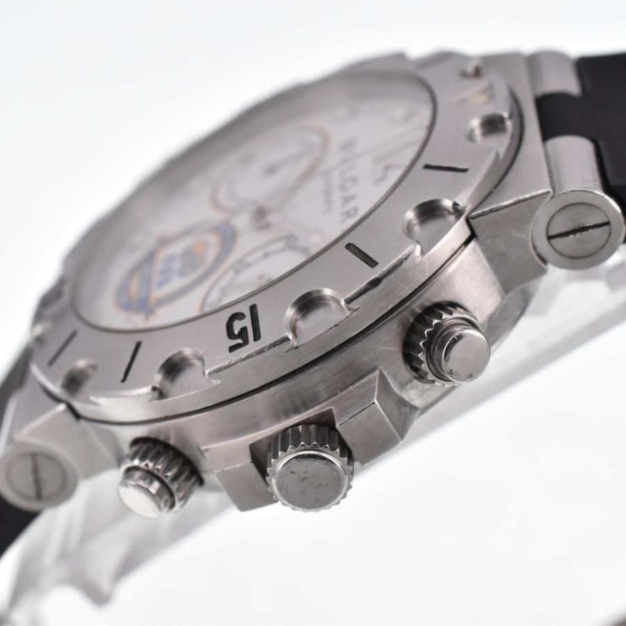 BVLGARI（ブルガリ） □ BVLGARI SCB38S ディアゴノ スクーバ クロノ