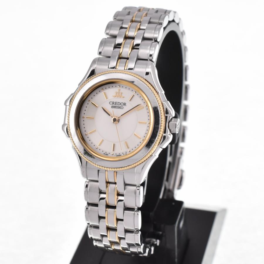 SEIKO（セイコー） △ SEIKO 4J81-0B10 クレドール K18/SS クォーツ 