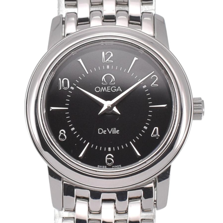 OMEGA △ オメガ 4570.51 デビル プレステージ クォーツ レディース 美  