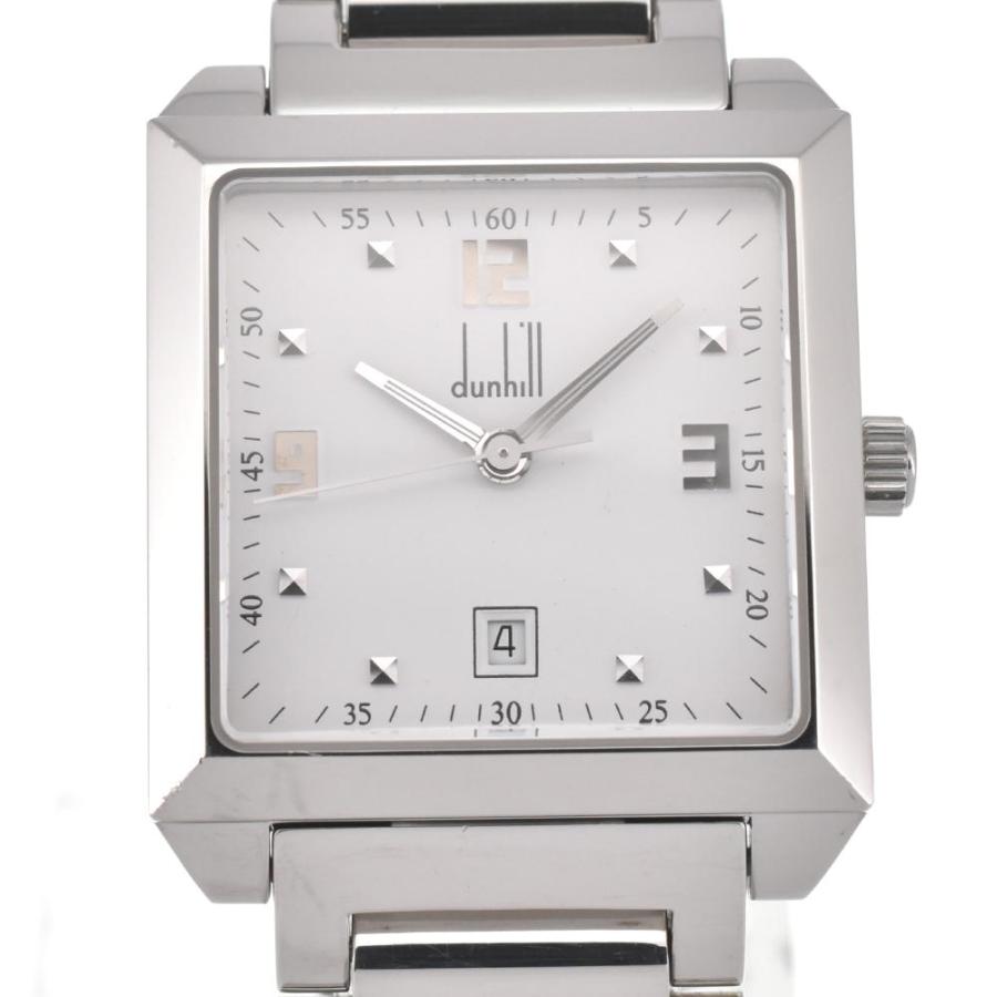 美品箱付ダンヒル ゴールドケース トノー型シティスケープクォーツ