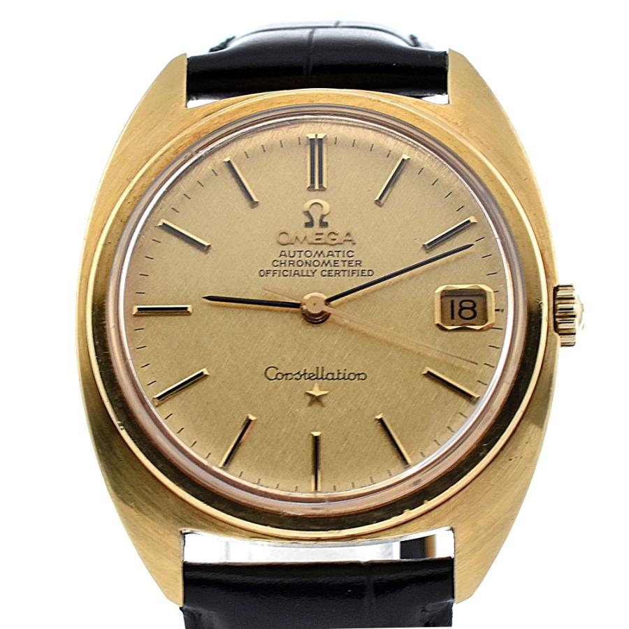 OMEGA 値下 オメガ 168.008 ヴィンテージ コンステレーション K18YG  