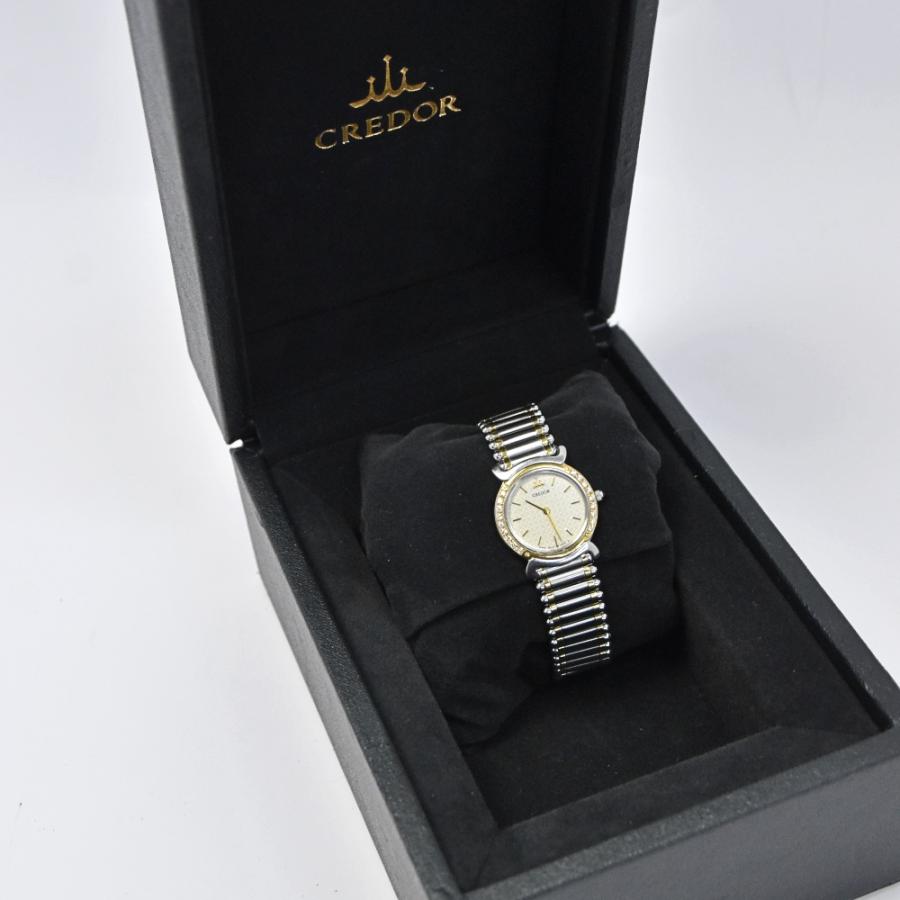 クレドール　5A70-0210 腕時計 SEIKO（セイコー） SEIKO 5A70-0210 クレドール K18YG/ダイヤモンド
