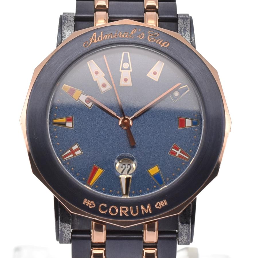CORUM コルム アドミラルズカップ 99.330.34 V585 腕時計 CORUM △ コルム 99.330.34 V585 アドミラルズカップ ガンブルー
