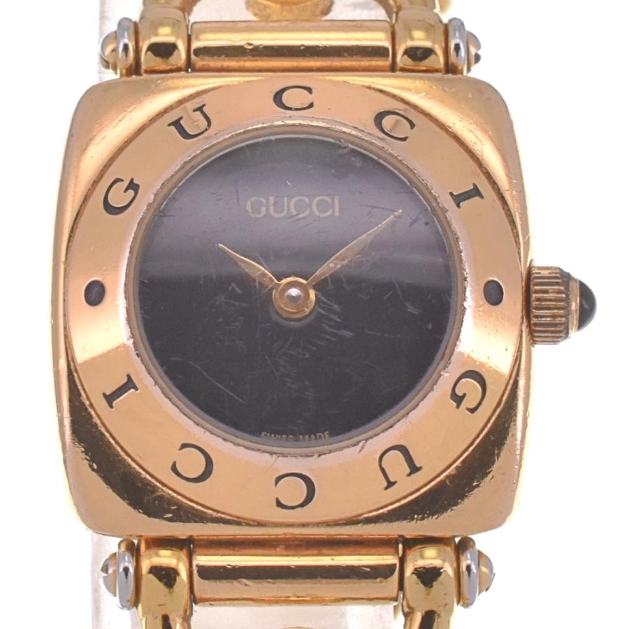 GUCCI（グッチ） GUCCI 6400L ホースビット GP クォーツ レディース E