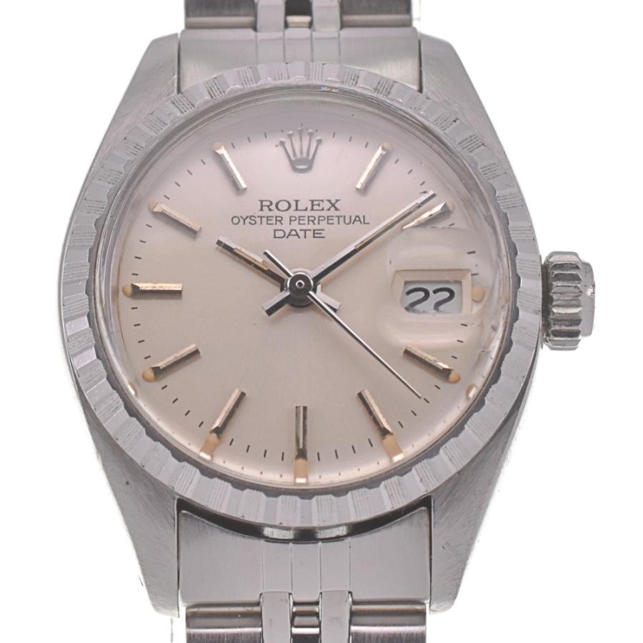 ロレックス ROLEX 6924 ヴィンテージ オイスターパーペチュアル デイト 自動巻き レディース 良品 L#128347 : ...