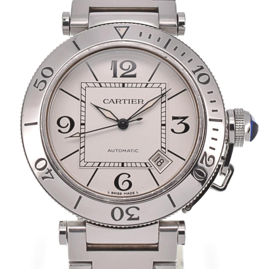 カルティエ CARTIER W31080M7 パシャ シータイマー 自動巻き メンズ 良品 箱・保証書付き K#128456 :128456 ...