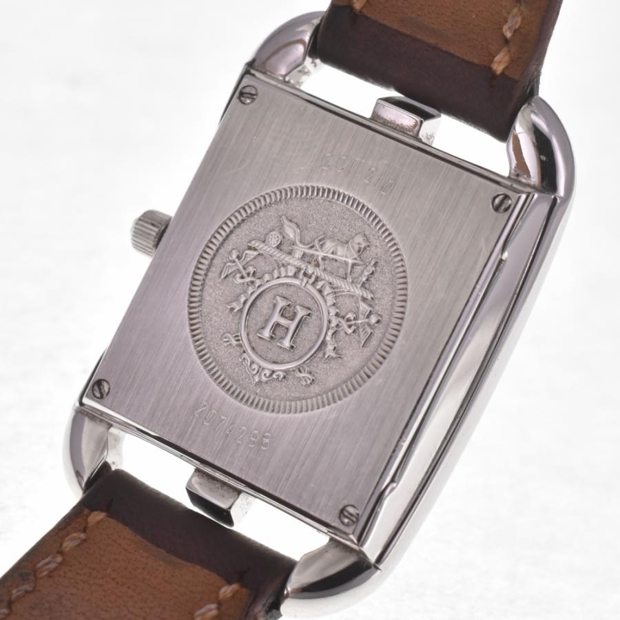 エルメス ケープコッド・ドゥブルトゥール CC1.210 SS クォーツ エルメスケープコッド ドゥブルトゥール レディース 腕時計 CC1.210