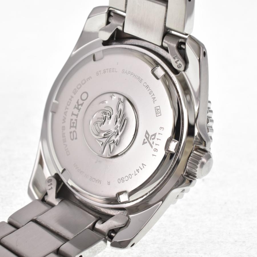 SEIKO セイコー V147-0SC0 プロスペックス ダイバーズ 200m ソーラー