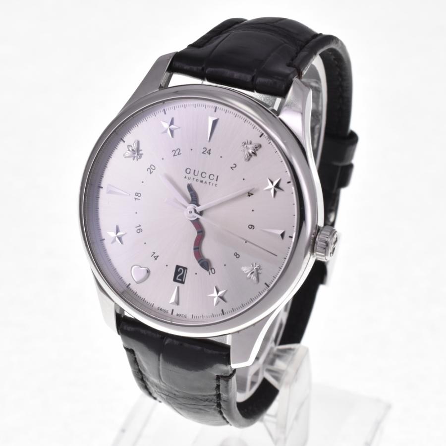 GUCCI（グッチ） GUCCI YA126332/126.3 Gタイムレス GMT デイト