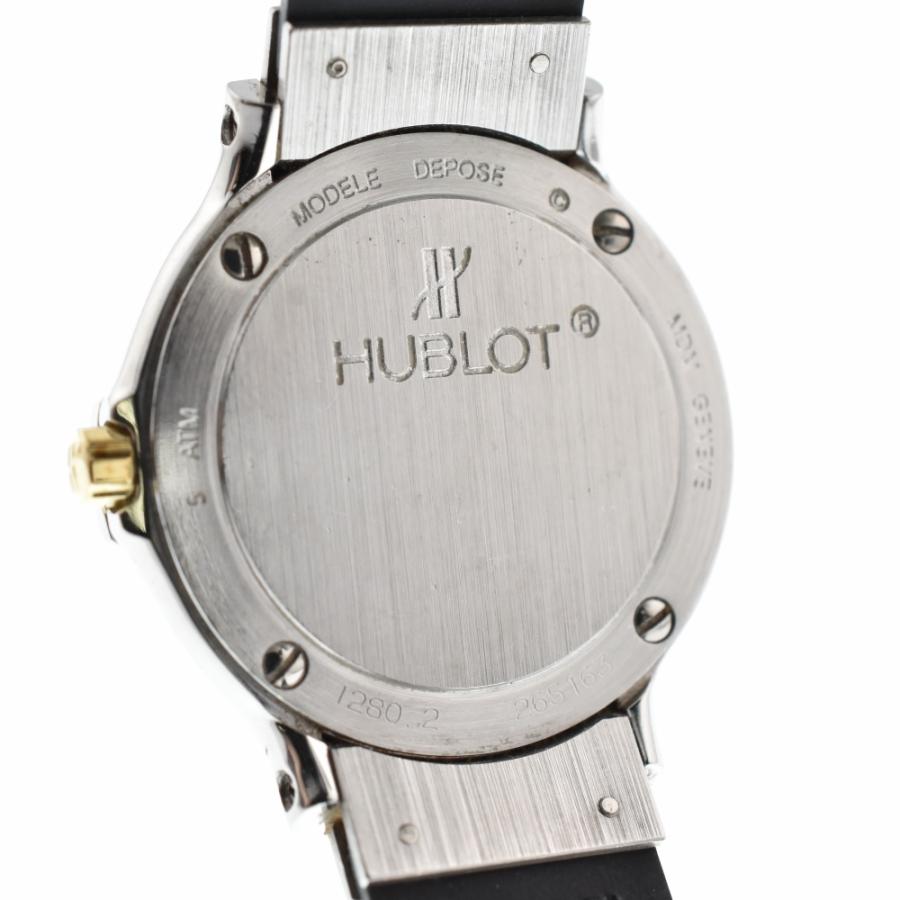 ウブロ HUBLOT 1280.2 MDM クラシック クォーツ レディース 良品 E#130759｜aonohappa｜06