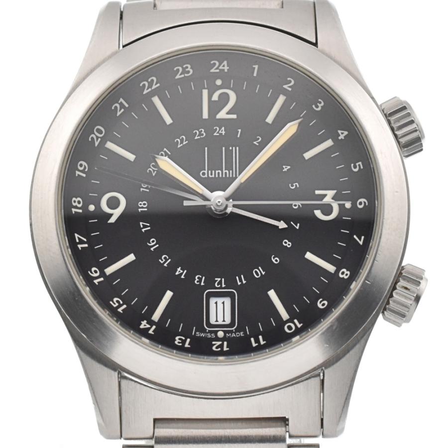 ダンヒル Dunhill 8028 シティスケープ トラベラー GMT デイト 自動 
