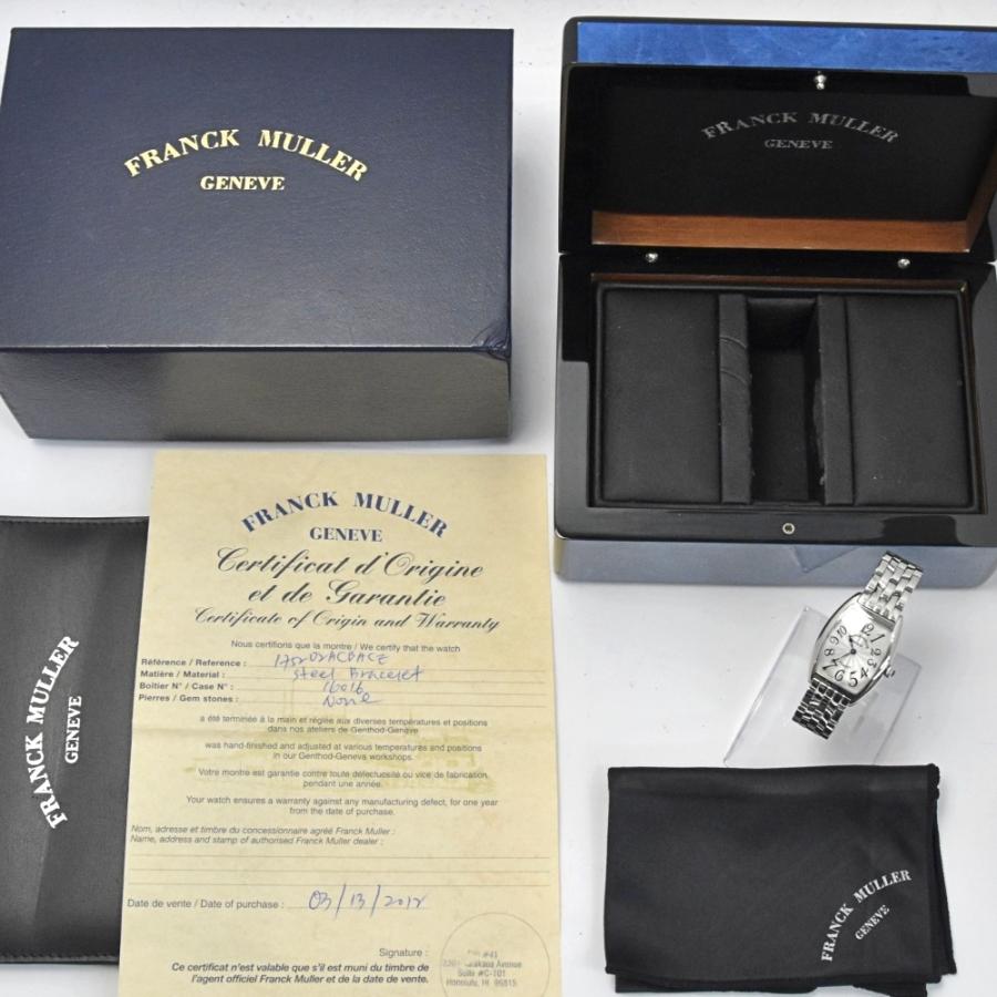 フランクミュラー FRANCK MULLER 1752QZ トノーカーベックス クォーツ レディース 良品 箱・保証書付き H#131052｜aonohappa｜10