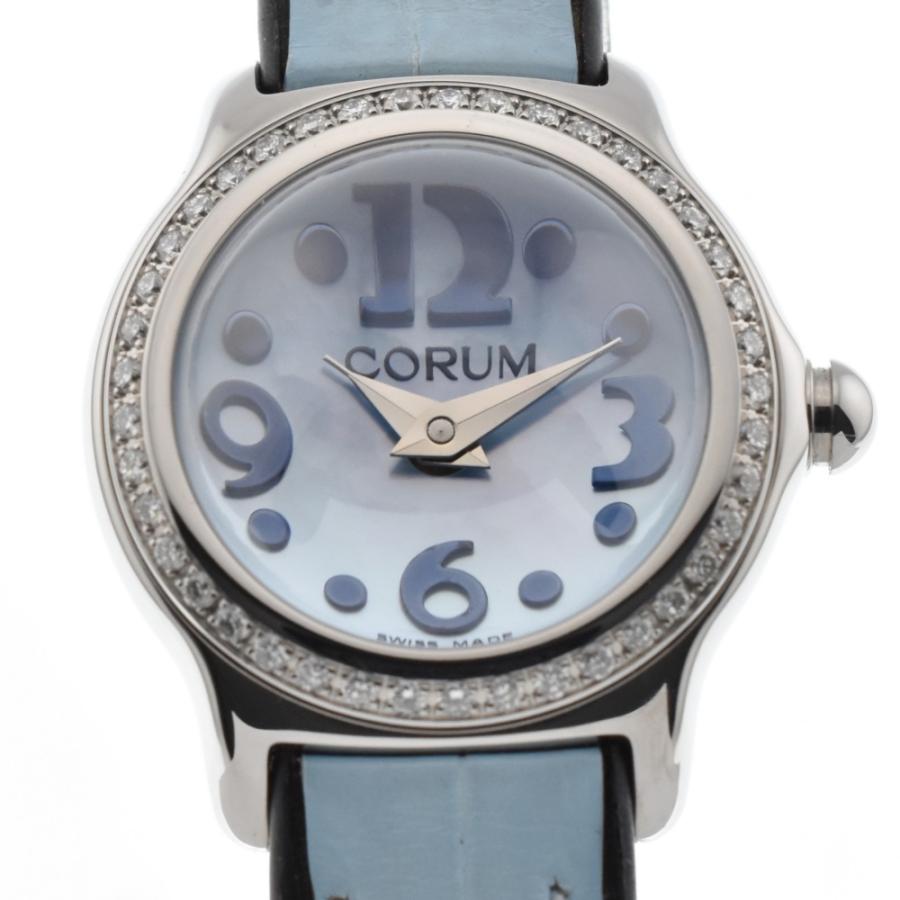 【美品・稼働品】コルム CORUM バブル シェル ダイヤ 101.151.47 美品・稼働品】コルム CORUM バブル シェル ダイヤ 101.151.47