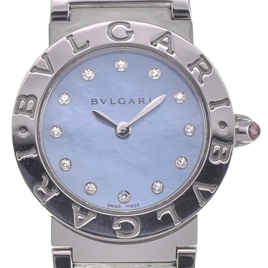 BVLGARI ブルガリ・ブルガリ 12Pダイヤ　レディース　腕時計（箱無し） BVLGARI ブルガリ・ブルガリ 12Pダイヤレディース腕時計（箱無し）