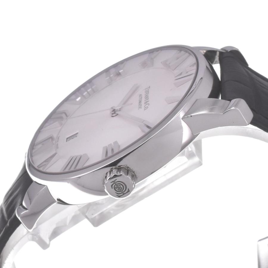 ティファニー TIFFANY&Co. Z1810.68.10A21A50A アトラス ドーム デイト 自動巻き メンズ 良品 箱・保証書付き ...