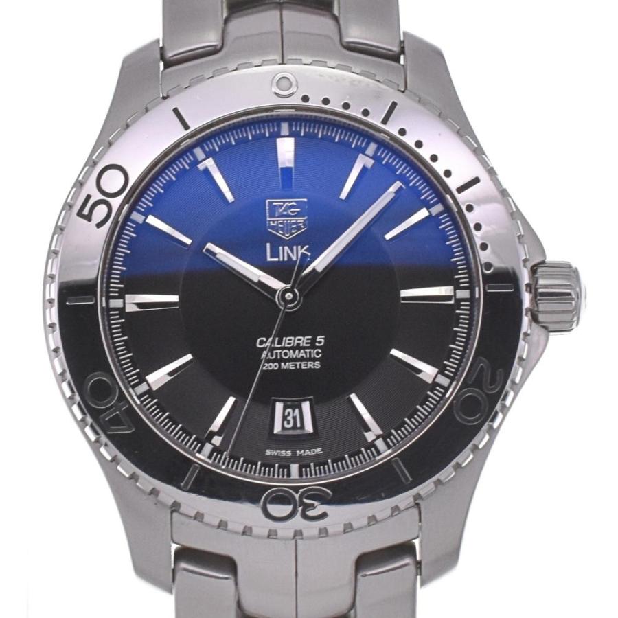 TAG HEUER（タグ・ホイヤー） 値下 TAG HEUER WJ201A リンク 200M デイト 自動巻き メンズ 美品 #131546 ...