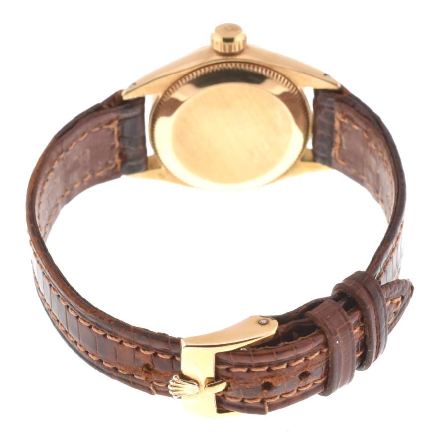 ROLEX Oyster Perpetual k18 金無垢6618 ROLEX 値下 ロレックス 6618 オイスターパーペチュアル Cal.1130 K18YG