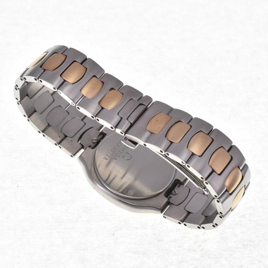 OMEGA オメガ シーマスター ポラリス SS/K18YG クォーツ メンズ 良品 N