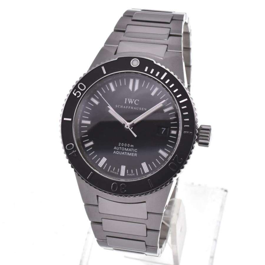 IWC SCHAFFHAUSEN IW353602 GST アクアタイマー 自動巻き メンズ 美品 保証書付き O#132168 ...