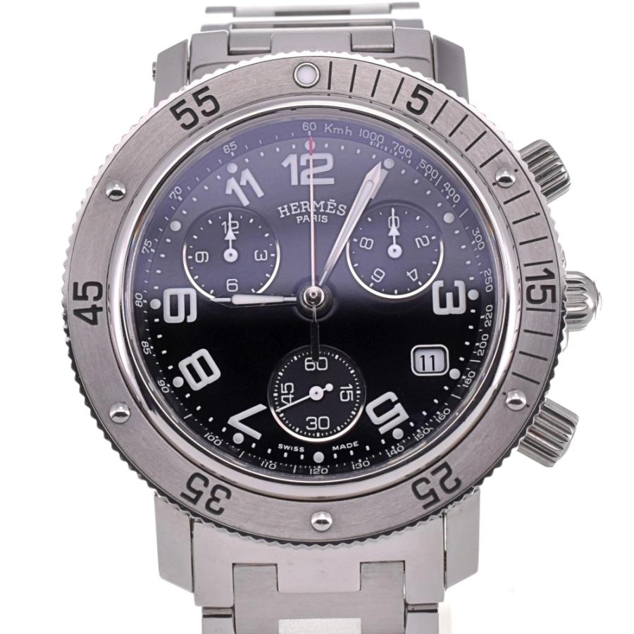 HERMES（エルメス） 値下 HERMES CL2.910 クリッパー ダイバー クロノ 