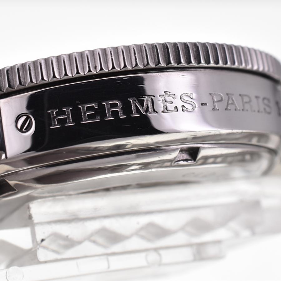 HERMES 値下 エルメス CL2.910 クリッパー ダイバー クロノグラフ 