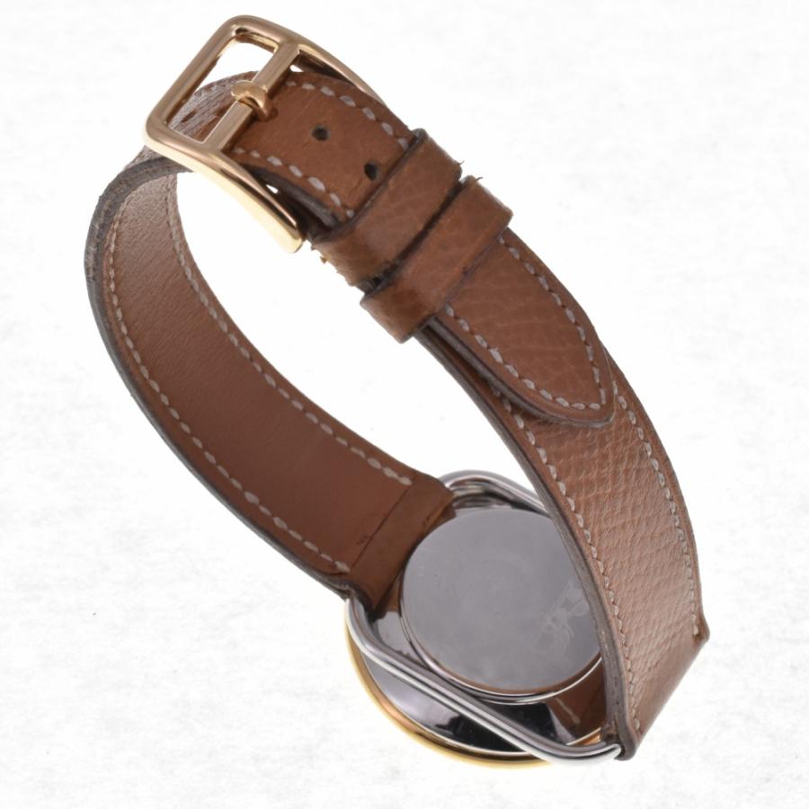 HERMES（エルメス） HERMES AR3.520 アルソー SS/GP/レザー クォーツ