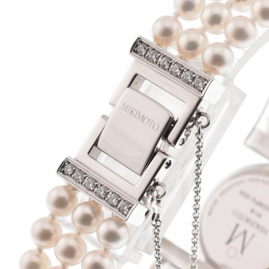 MIKIMOTO（ミキモト） MIKIMOTO 1F20-HAD0 3連パールウォッチ