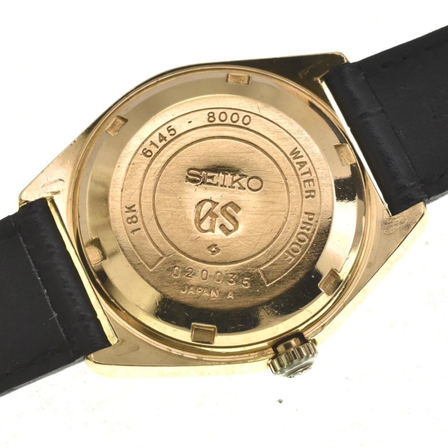 SEIKO セイコー 6145-8000 グランドセイコー デイト K18YG SEIKO セイコー 6145-8000 グランドセイコー デイト K18YG