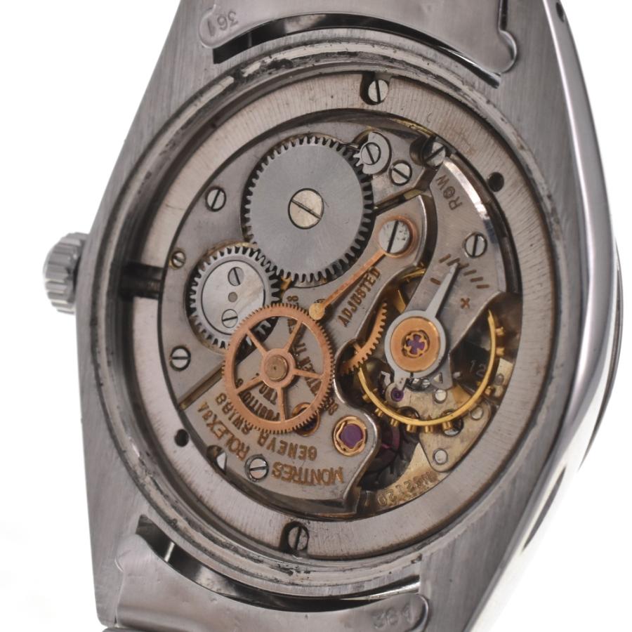 ROLEX ロレックス オイスターデイト キャリバー1210 6694 腕時計_x000D_
 ステンレススチール トリチウム ブラック文字盤 手巻き メンズ【中古】472 ROLEX（ロレックス） ROLEX Ref.6694 オイスター デイト プレシジョン