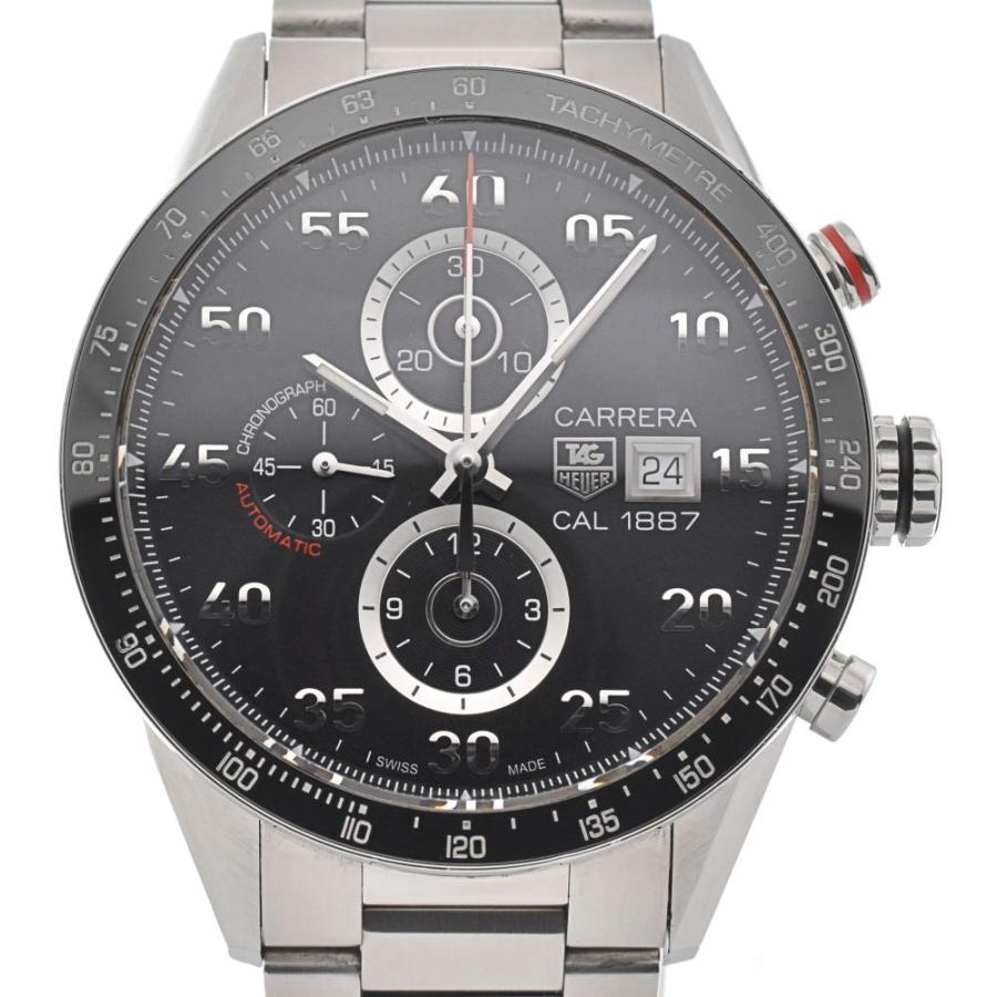 TAG HEUER（タグ・ホイヤー） TAG HEUER CAR2A10 カレラ キャリバー1887 裏スケ クロノグラフ デイト 自動巻き ...
