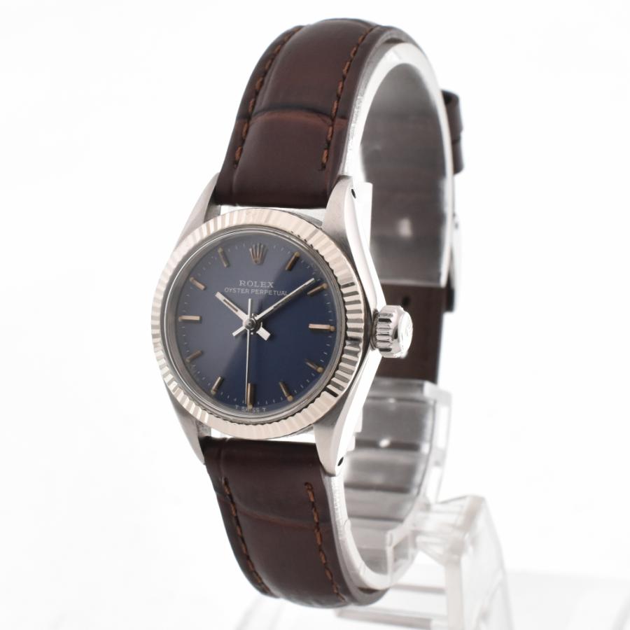 ジャンク ロレックス ROLEX 6719 オイスターパーペチュアル cal.2030 WGベゼル 自動巻き レディース _936392 ROLEX【1972年製】オイスターパーペチュアル Ref.6719|ヴィンテージ