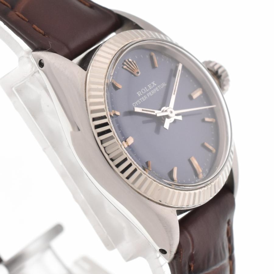 ジャンク ロレックス ROLEX 6719 オイスターパーペチュアル cal.2030 WGベゼル 自動巻き レディース _936392 ROLEX【1972年製】オイスターパーペチュアル Ref.6719|ヴィンテージ